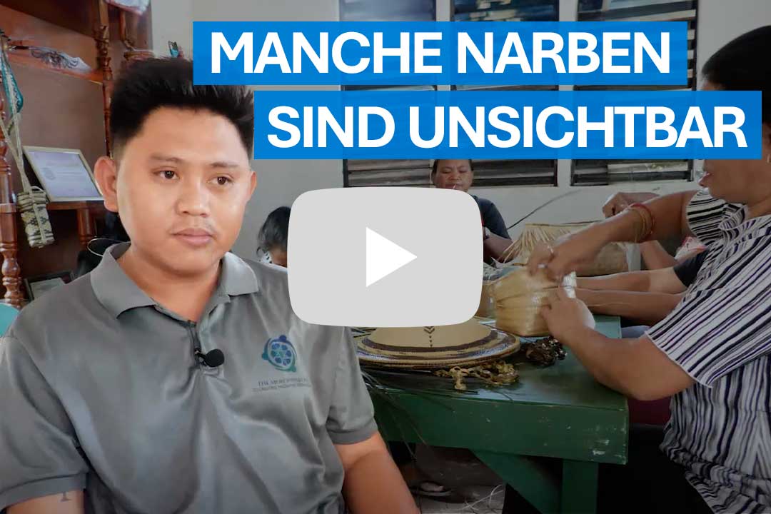 Joselito Remedios, 54, is a pastor and an explosive ordnance risk education provider