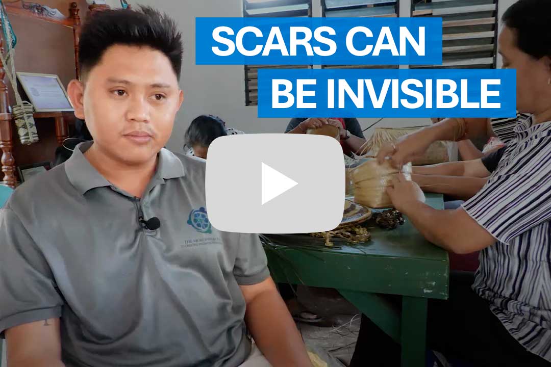 Joselito Remedios, 54, is a pastor and an explosive ordnance risk education provider