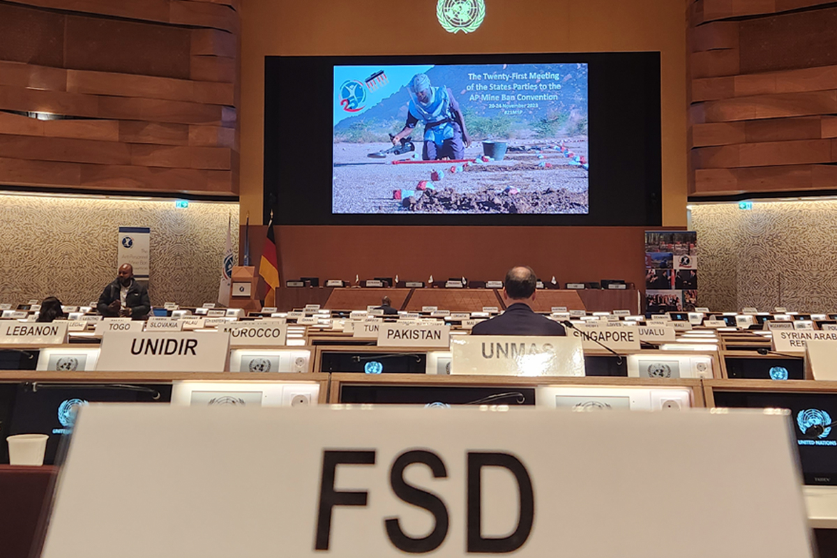 FSD Presentation AP Mine Ban Convention