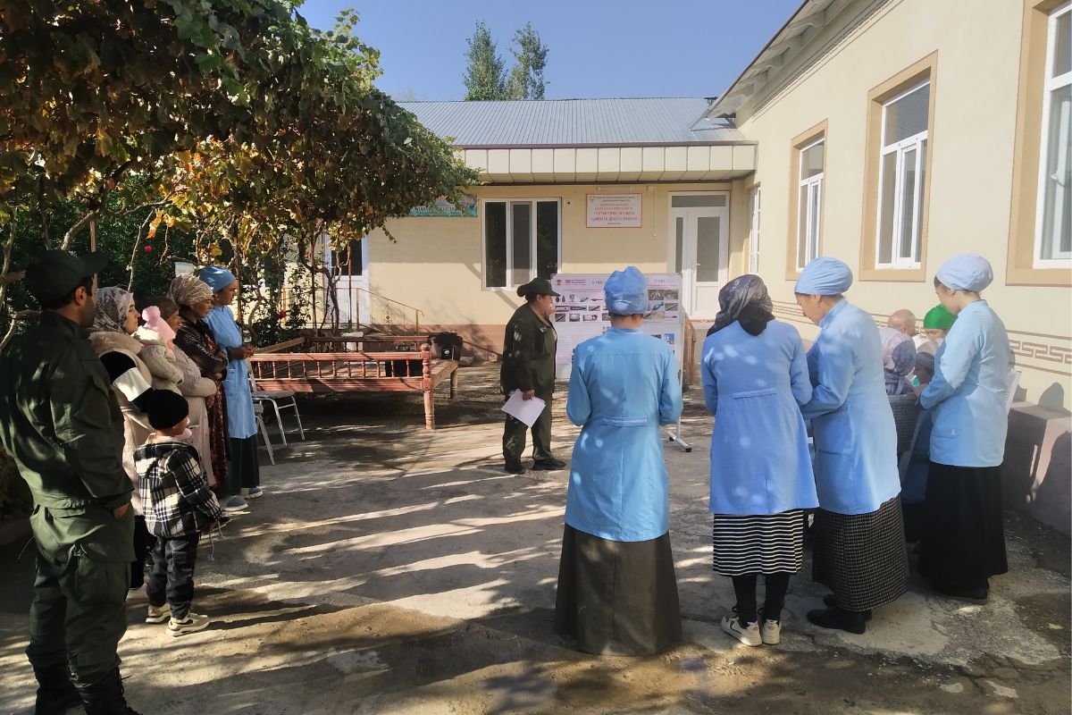 Neutralised ammunition in tajikistan